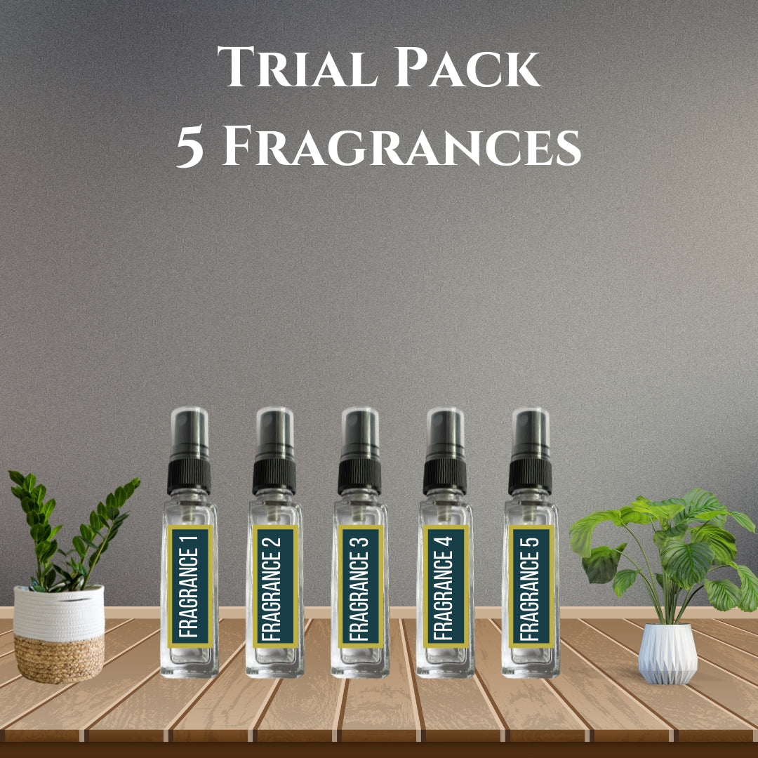 Trial Pack of Any 5 Fragrances