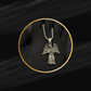 SS Angel Mother Mary Pendant with Chain