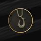 Ivory Trumpet Pendant with Chain