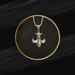SS | Fleur-de-Lis Pendant with Chain – Timeless & Stylish
