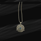 Mystic All-Seeing Eye Triangle Pendant with Chain