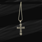 SS | C. Dior Style Cross Pendant with Chain – Trendy & Stylish